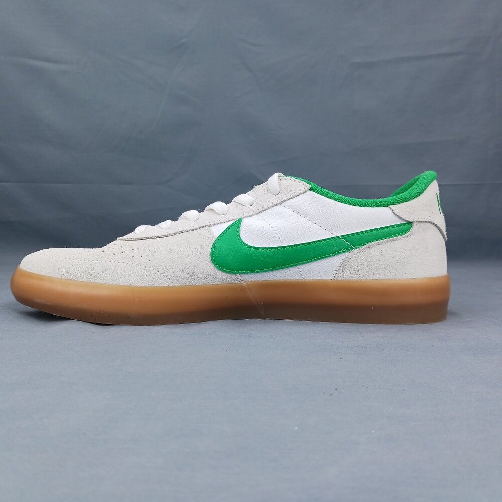 Nike SB Heritage Vulc Mens Sneakers CD5010 101 White Green Size 10-14 NO BOX TOP